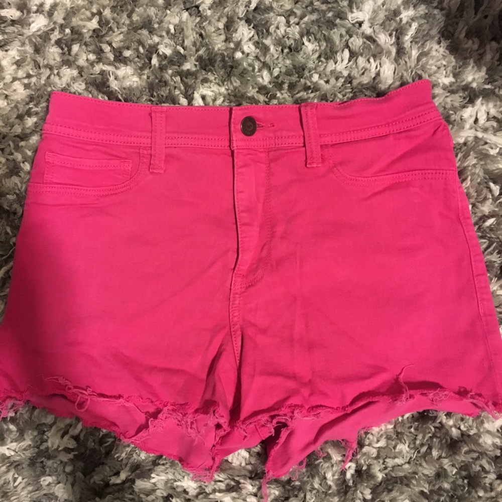 Pink shorts